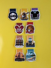 Walt Disney World value moderate resorts inspired handmade magnetic bookmarks