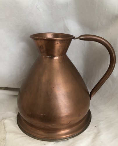 Vintage copper haystack jug - vintage,