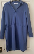 Ladies Primark Collared Blue