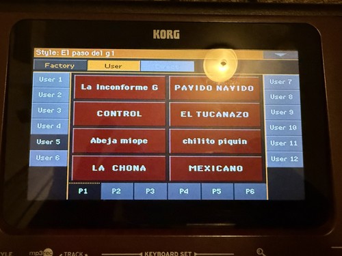 Ritmos sampleados variados
