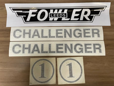 Fowler Challenger 1 Crawler Sticker / Transfer Set