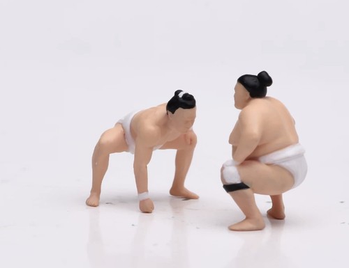 Painted figure model - 1:64,