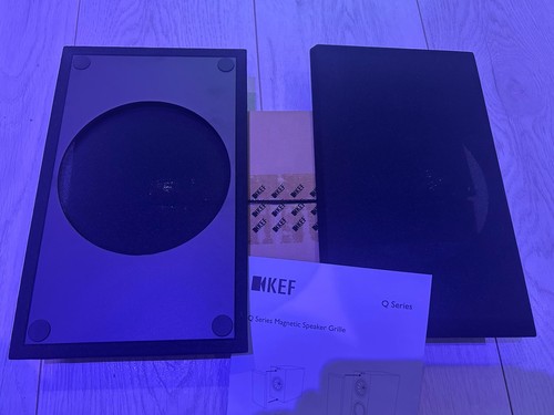 Kef q150 black cloth grille - kef,
