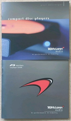 Tag mclaren series cd - f3,