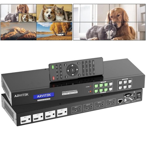 Updated 4x4 seamless hdmi - 4k,