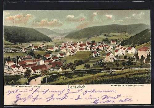 Lenzkirch bird eye view - bird's-eye,