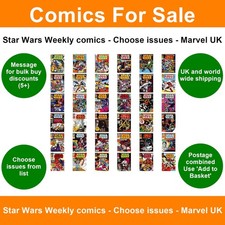 Star Wars Weekly comics - Choose issues - Marvel UK