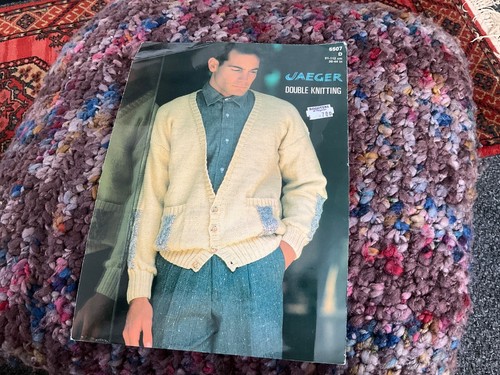 Jaeger knitting pattern 5507 - knitting,