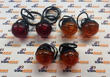 Classic Car / Kit Car Light Lamp Set Indicators x2 Brake/Stop x2