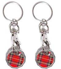 2x Tartan Design New Shape One
