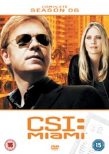 CSI Miami: The Complete Season 6 DVD (2010) David Caruso cert 15 6 discs