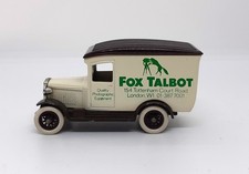 Lledo 1934 Ford Model A Van Die Cast No Box Fox Talbot Advertising