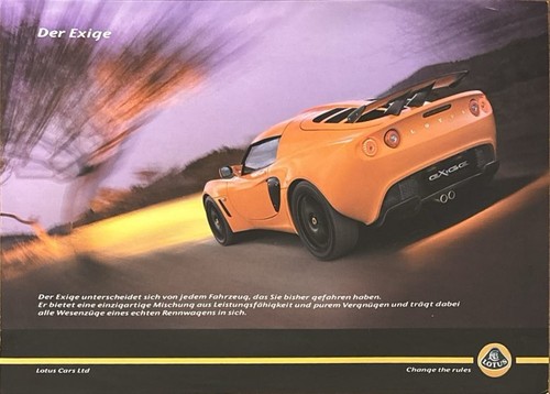 Lotus exige and - exige,