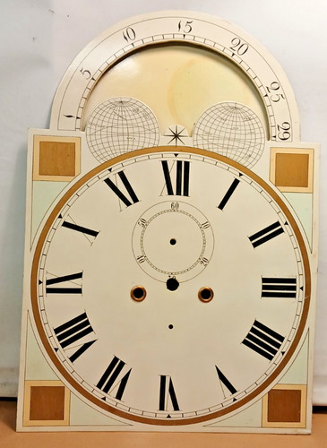 Antique longcase clock - longcase, 8