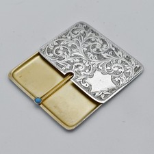 Antique Solid Silver Double