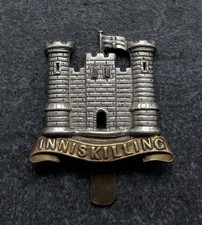 Genuine 6th Inniskilling Dragoons Cap Badge