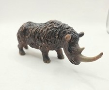Bullyland Woolly Rhino Figure Plastic Prehistoric Toy Animal