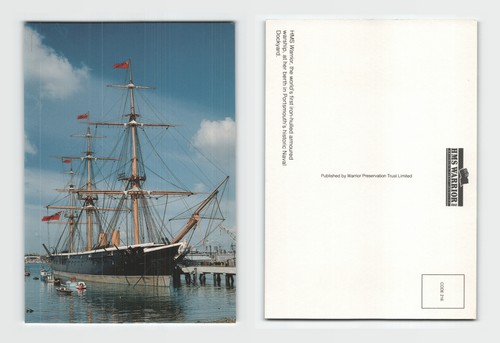 Postcard hms warrior - postcard,