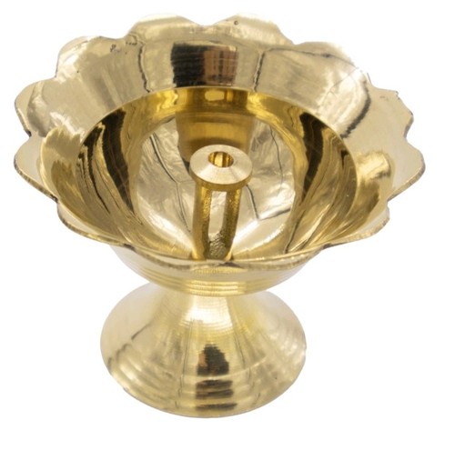 Brass devdas diya - brass, deepak