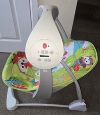 Fisher Price Unisex Rain Forest Baby Newborn To Toddler Musical Rocking Chair