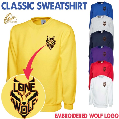 Lone wolf sweatshirt wild - lone,