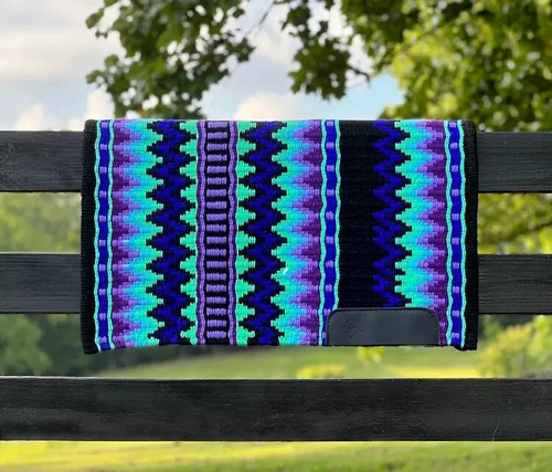 Woolen western saddle blanket - western,
