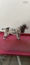 Cast Iron Metal Painted Vintage Miniature Spaniel Ornament. Hubley?