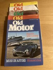 Old Motor Magazine 1980 collection- March April August October November 