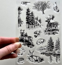 Clear Stamps WOODLAND ANIMALS