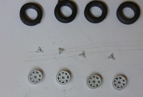 43rd scale alloy - , wheels