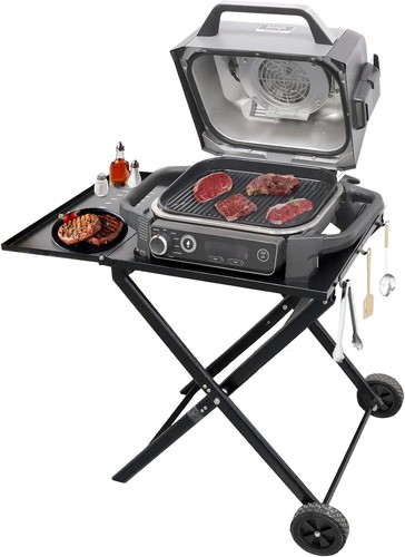 Folding grill stand - grill, ninja