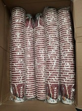 144 Regular Costa Coffee Festive Paper Cups Sealed - NO LIDS