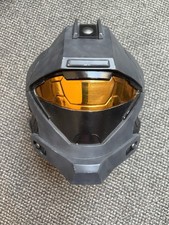 Halo Recon Cosplay Helmet Grey With Gold Visor