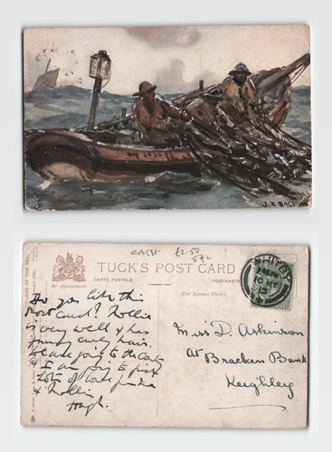 Postcard tuck toilers of - postcard,