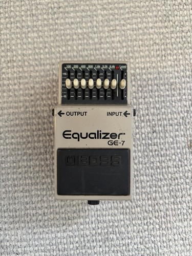 Boss graphic equalizer - boss, ge-7