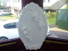A White Plaster Decorative