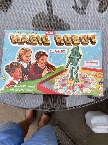 Merit magic robot quiz game - merit,