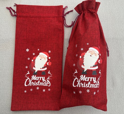 Red strong burlap hessian - strong,