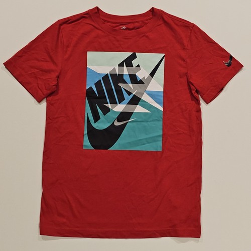 Nike brand boys shirt red - 3,