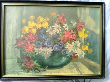 Antique signed Paint Still