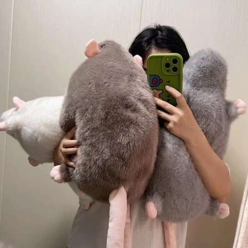 Oversized mouse plush doll - mouse,