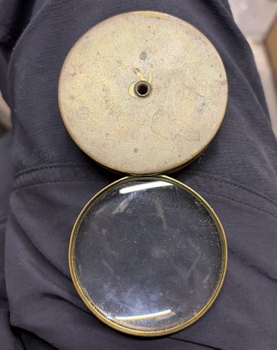 Antique round fold flip - antique,