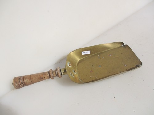Antique brass shovel brown - antique,