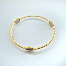 Lucas Jack Bangle Gold plated