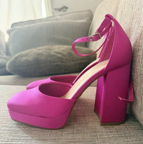 Primark pink platform block - platform,