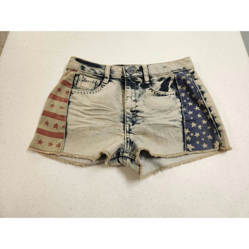 American flag shorts high rise - shorts,
