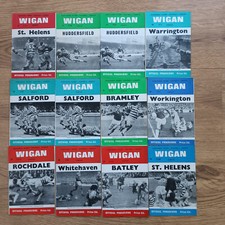 Wigan Rugby League Programmes