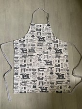 ULSTER WEAVERS 100% Cotton Apron Victorian Vintage Kitchen Scales Mixing Bowls