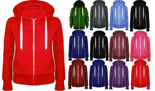 Hoodie coat ladies girl - girl, zip