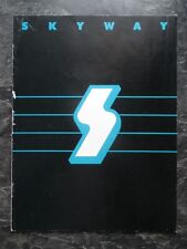 SKYWAY BMX CATALOG OLD SCHOOL BMX ORIGINAL 1988 SKYWAY BMX BROCHURE VINTAGE BMX